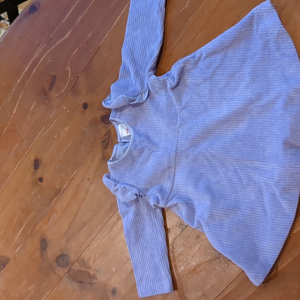 Hanna Anderson purple dress 3-6 mo